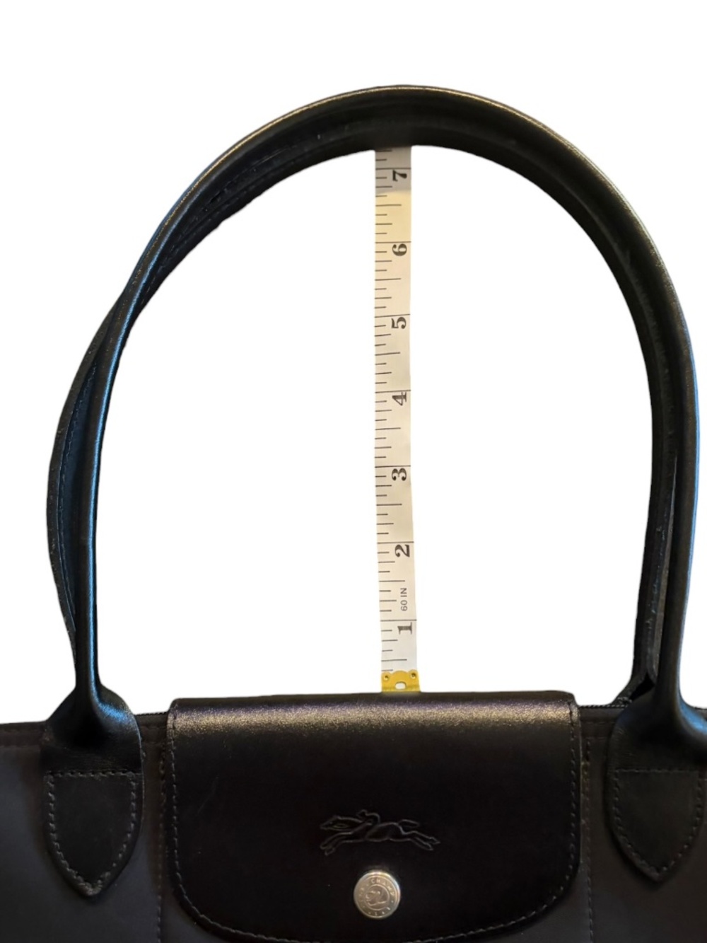 Longchamp Le Pliage Neo Medium Black Nylon Shoulder Tote - Picture 12 of 12